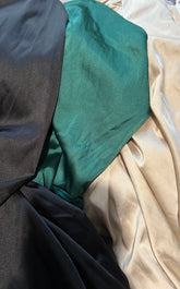 ONE SHOULDER SATIN TOP